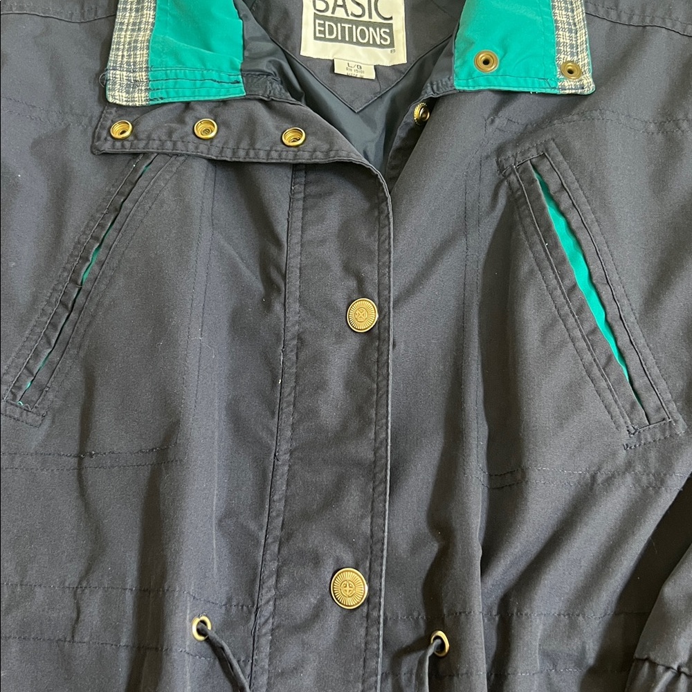 Vintage Basic Editions Women's Utility Jacket In … - image 3
